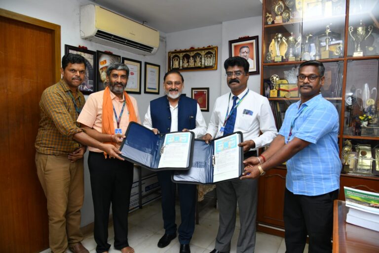 Memorandum of Understanding (MOU) Signed Between SkillsDA and Sairam Institutions for Upskilling, Employability Guidance, and Establishment of Cyber Security and IoT Security Center of Excellence